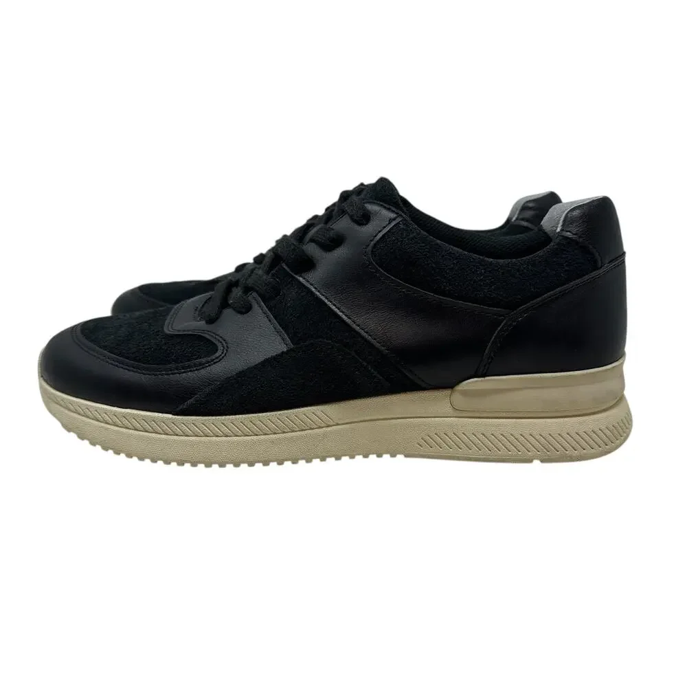 Everlane‎ The Trainer Sneakers Leather Suede Black Men's Size 10